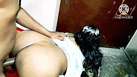 Wow, Bhabhi's Hardcore Fucking On The Way To Wedding!