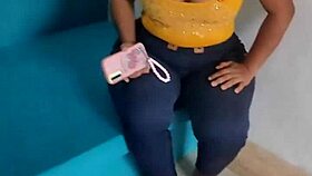 my damn step-nephew fucking my milf wife bent over!!