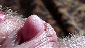 Big clit orgasm closeup homemade amateurs!