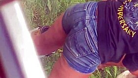 Hot Stepmom Bending Over!