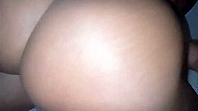 girlfriend twerking her huge dark ass and tight pussy