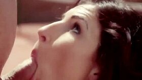 tasting the cumshot redhead