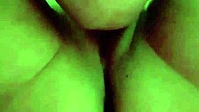 licking that neighbor wife's plump pussy while she's alone.
