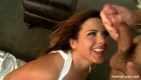 Keisha Grey Surrounded By A Group Of Hard Cocks In This Intense Gangbang Orgy. Brunette Babe Takes Every Inch Deep.