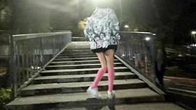 paseo en tanga flashing outdoors 😏