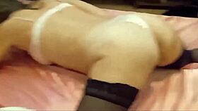 I feel dirty clothed sex with white slut in panties