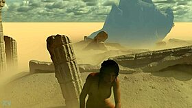 Lara and Sheva embark on a dorky adventure with ripped clothes 😄