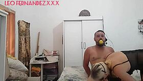 Leo Fernandez, this hot woman Stella dominates you with her big cock
