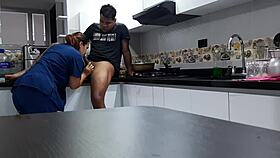 i convinced the employee in the kitchen