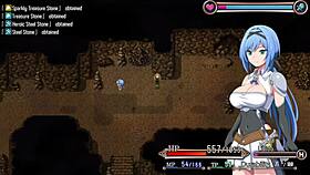 Exploring the cave to destroy another crystal in Nightmare Knight Part 7 Good Route