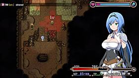 Exploring the cave to destroy another crystal in Nightmare Knight Part 7 Good Route