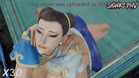 Street Fighter Thot SH T in wild PMV HMV action.