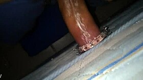 Masturbating with my rubber toy feels amazing. It's so intense!