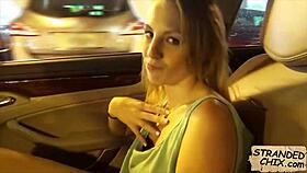 Innocent Hitchhiker Jenna Marie Gets Fucked Publicly.