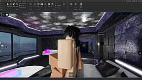 Slut getting fucked by a femboy on roblox