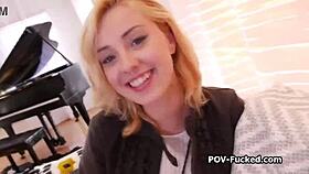 smoking hot blonde teen ready for hardcore porn