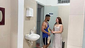 My coworker fucked my wife in the locker room with me watching.