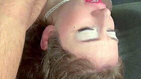 Extreme Sloppy Deepthroat Facefuck With Monster Cock Close Up