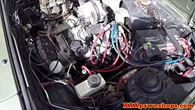 uhh, i think this amateur babe just pawned her car n pussy... my bad