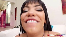 busty gia milana opens her tight asshole for a big dick in face fucking all holes