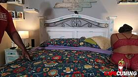 ever seen an ebony milf cum like a sneaky thief at night?