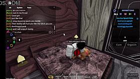 Boldly Fucking A Fan Rough In Doggy Style, Deepthroating Bent Over In A Roblox Condo!