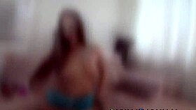 Sexy ass slut swallows cum