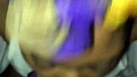 Ex girlfriend giving a blowjob