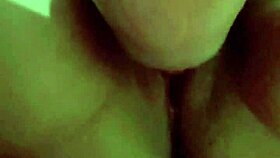 licking that neighbor wife's plump pussy while she's alone.