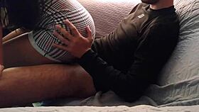 despues de la reunion la secretaria es follada con sus bragas blancas