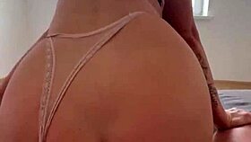 Julia Fit does buttocks workout with anal sex POV