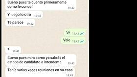 My girlfriend tells her sexy story about leaving with a friend 😏