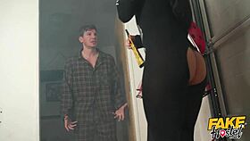 Blonde Brunette Teens Bent Over Threesome