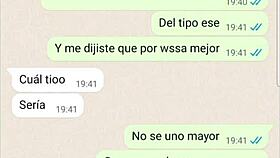 My girlfriend tells her sexy story about leaving with a friend 😏