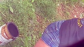 Hot Stepmom Bending Over!