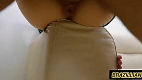 beautiful 18-year-old brunette with big tits and ass fucks tattooed man part 3