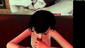 step-sister owed me a sexy favor in 3dxchat 😉