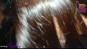 Bruna Santiny 18+ Sucking A Huge Cock!