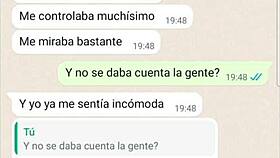 My girlfriend tells her sexy story about leaving with a friend 😏