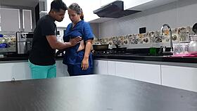 i convinced the employee in the kitchen