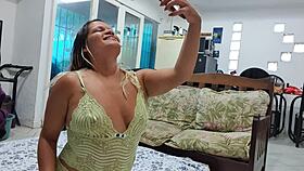 Hot Latina's Big Ass in Reality Webcam Fetish Show