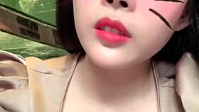 Gadis Asia bertetek besar live di bigo