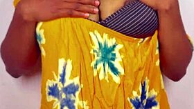 Desi Indian honeymoon couple enjoys romantic night