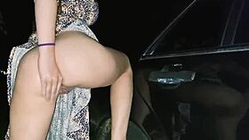 Skinny Brunette Enjoys Night Walk Followed By Anal Fisting With Toys