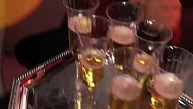 i seen this milf with big ass ridin dildo in skirt and socks, tits bouncin