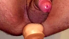 narrative of quick dildo toy session