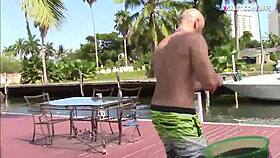 Lovely teen sluts sucking big cocks outdoors