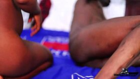 Horny Teen Bitch Cums on Pato's Big Black Cock in Bedroom