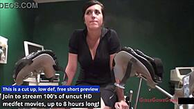 tina lee comet embarrassed in gyno exam