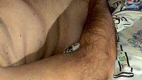 i jerk huge cock at night